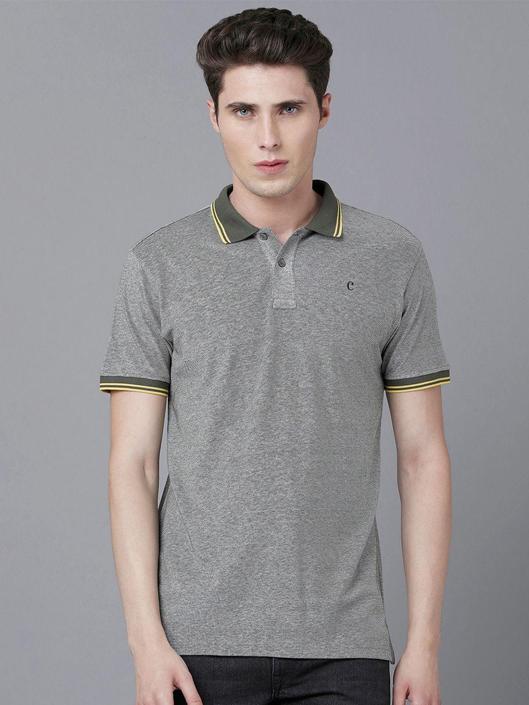 cavallo by linen club men polo collar t-shirt