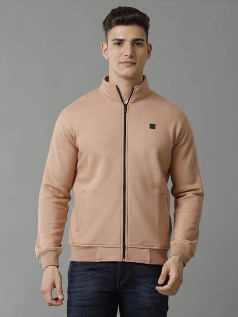 cavallo by linen club pink regular fit jacket