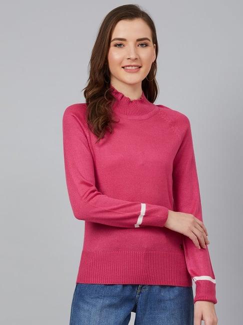 cayman hot pink full sleeves pullover