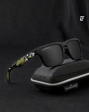 ccamouflageblacksc1el1161 uv-protected square sunglasses