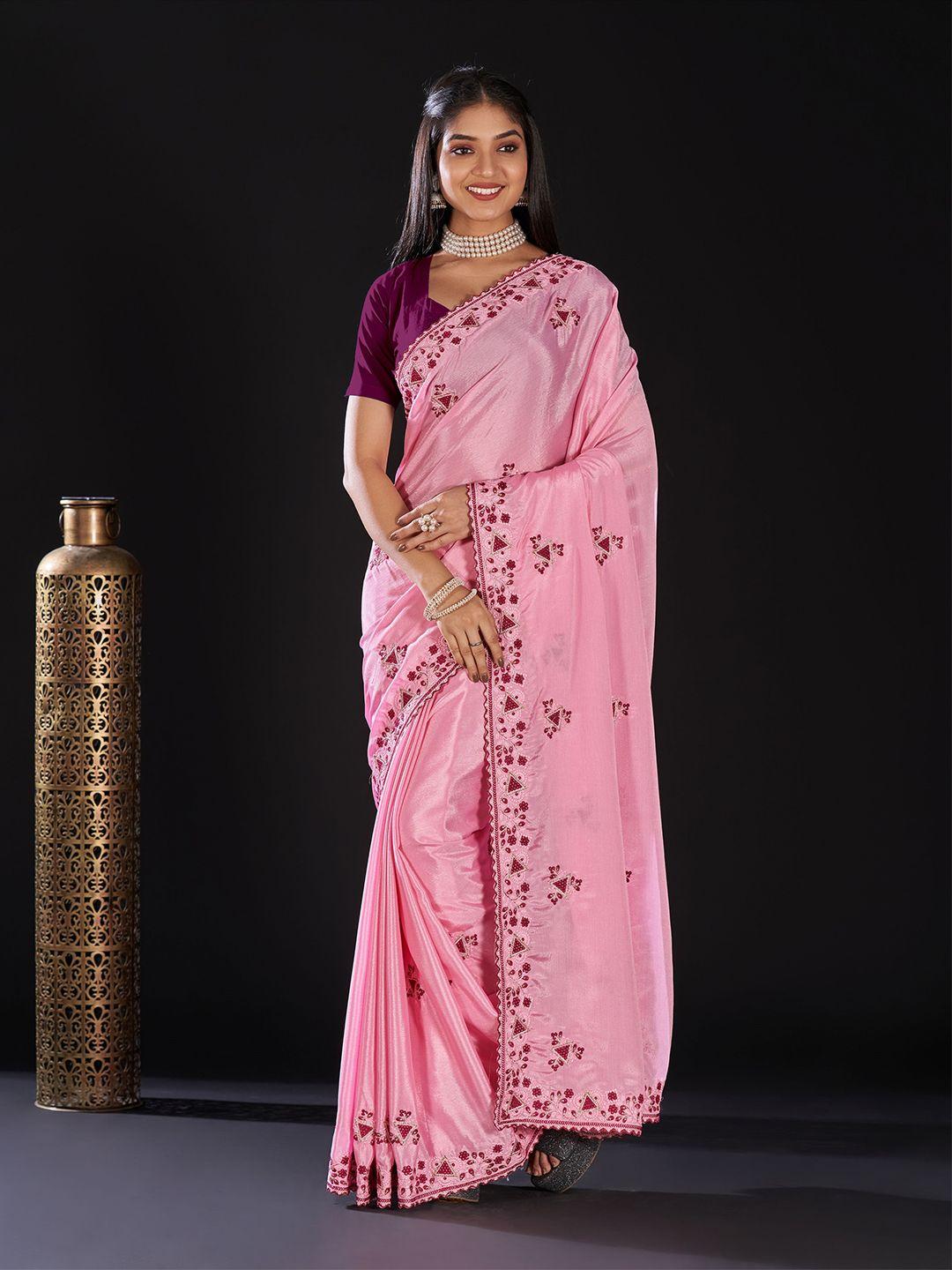 celeb styles ethnic motifs embroidered saree