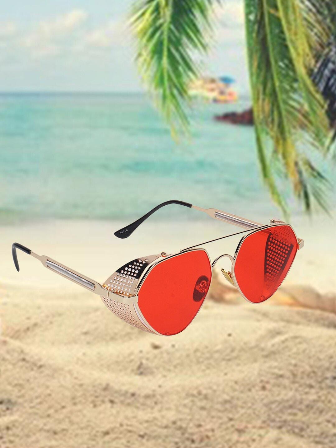 celebrity sunglassesaviator sunglasses with uv protected lens clsg-91210-09