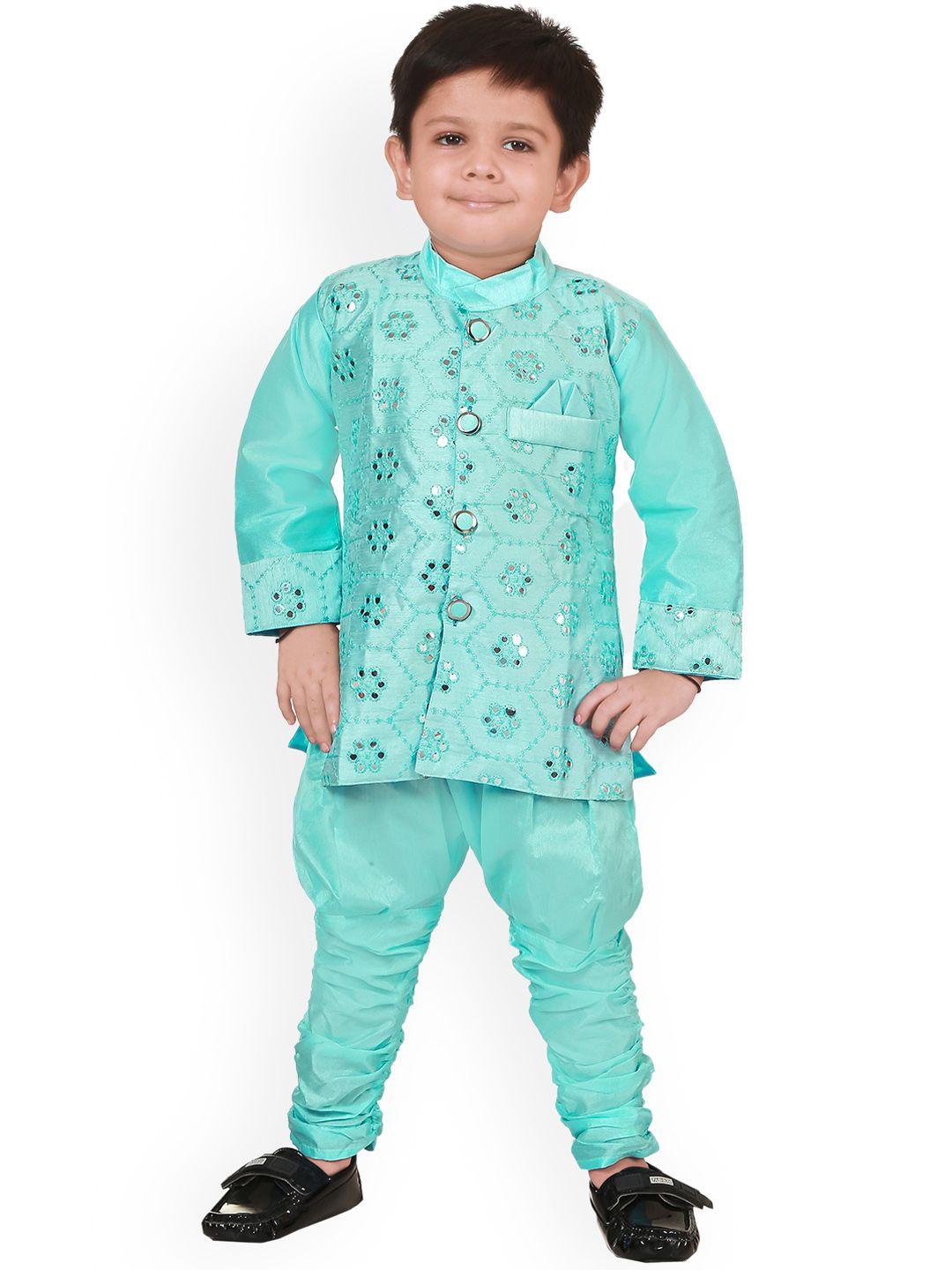 celebrity club boys embroidered with mirror work sherwani