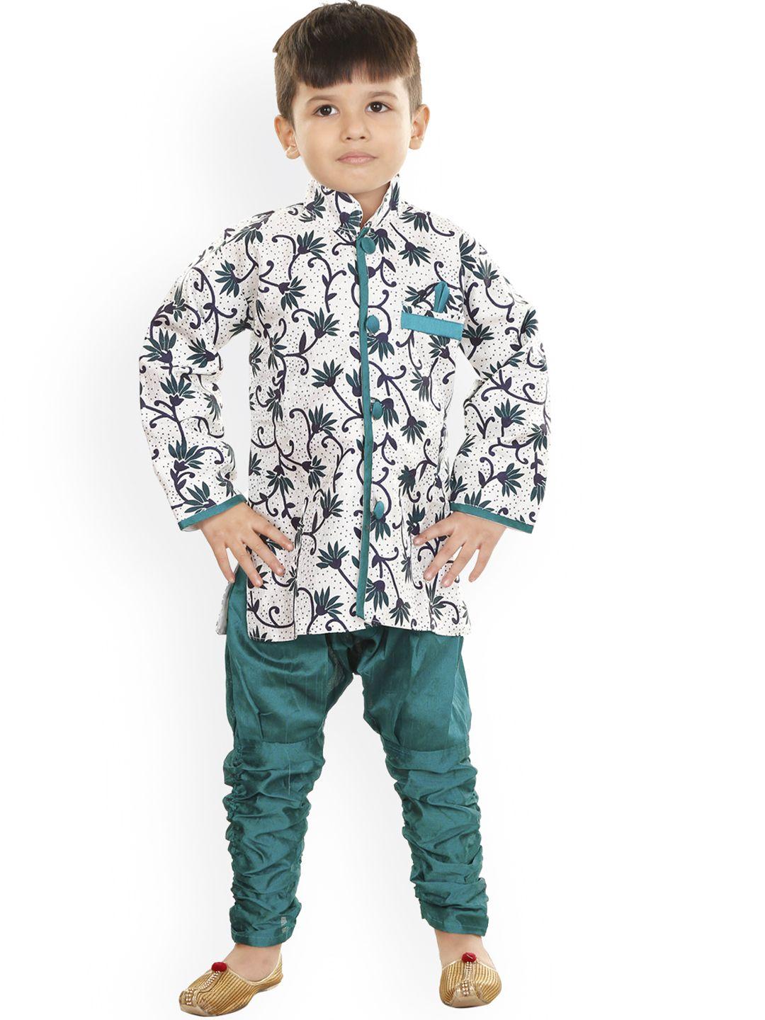 celebrity club boys floral printed clothing set