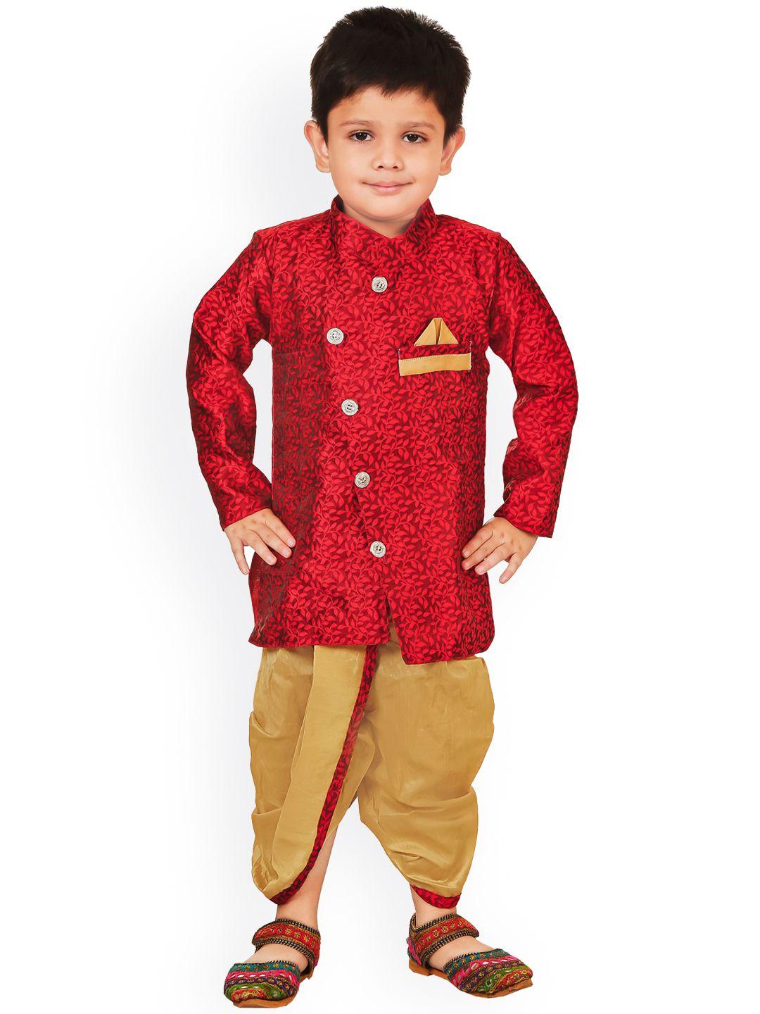 celebrity club boys self design sherwani set