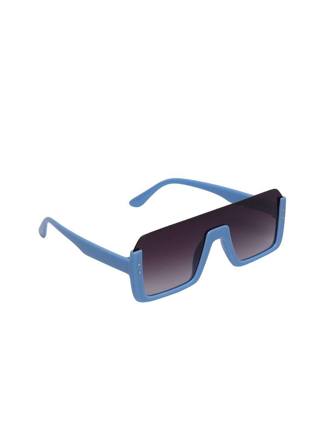celebrity sunglasses unisex grey lens & blue square sunglasses cl-mf-akshay-05
