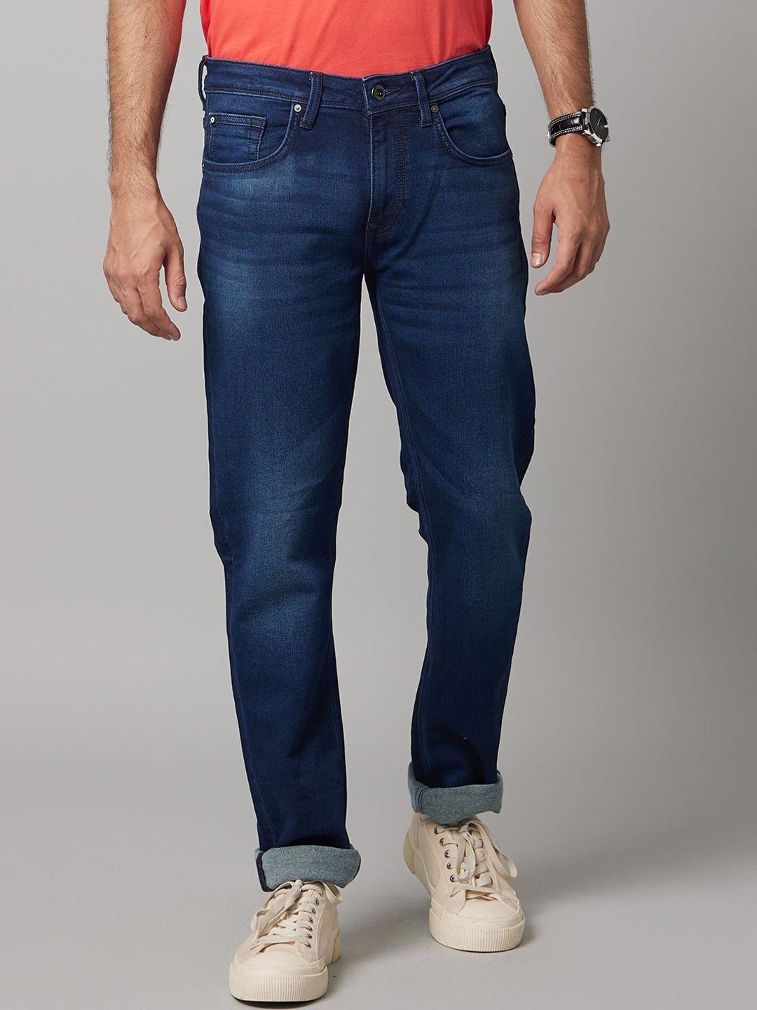 celio men jean regular fit light fade stretchable jeans