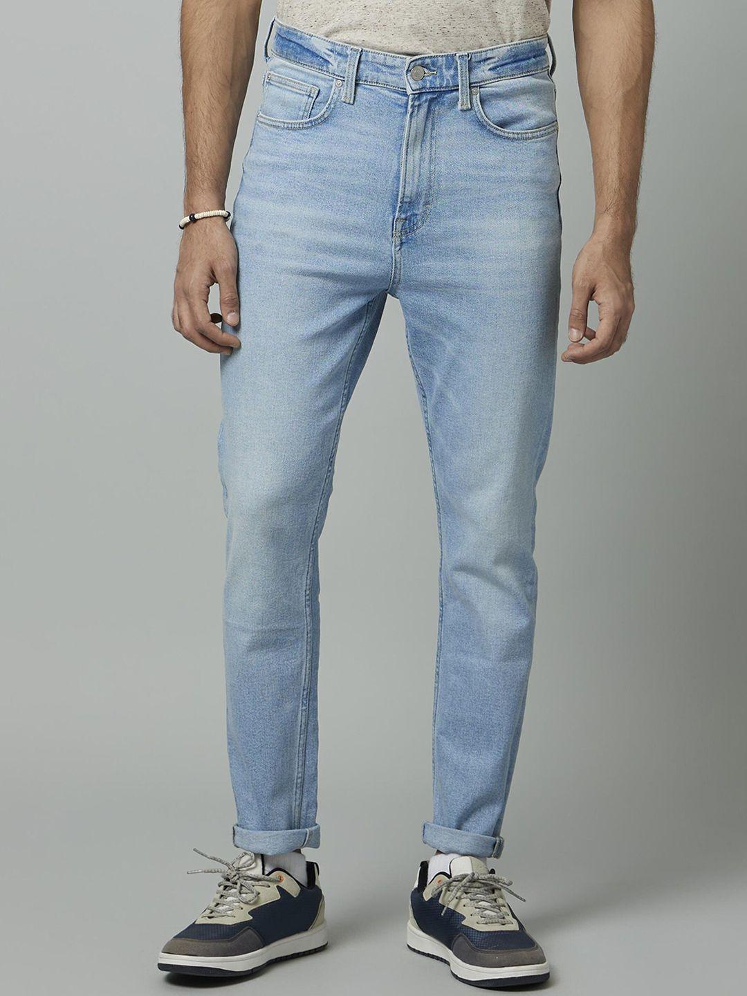 celio men jean slim fit heavy fade stretchable cotton jeans