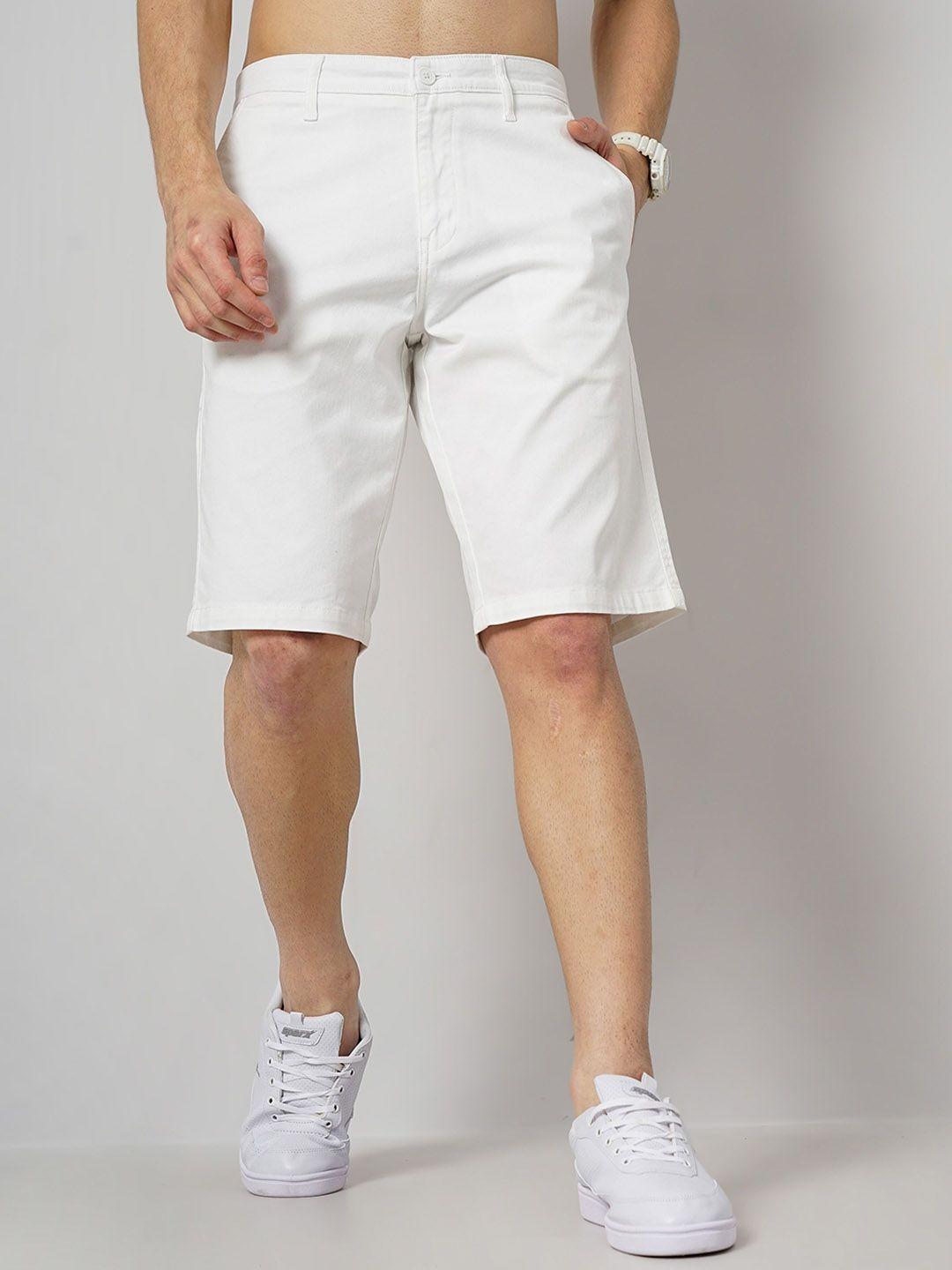 celio men mid-rise regular fit cotton regular short