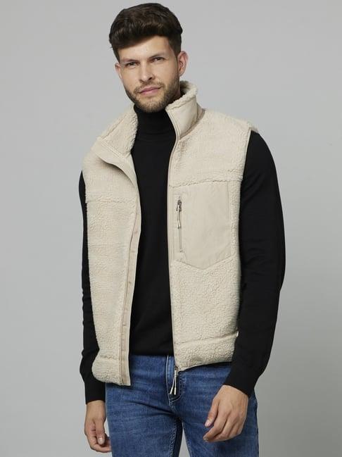 celio* beige regular fit jacket