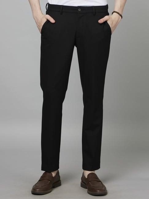 celio* black slim fit trousers