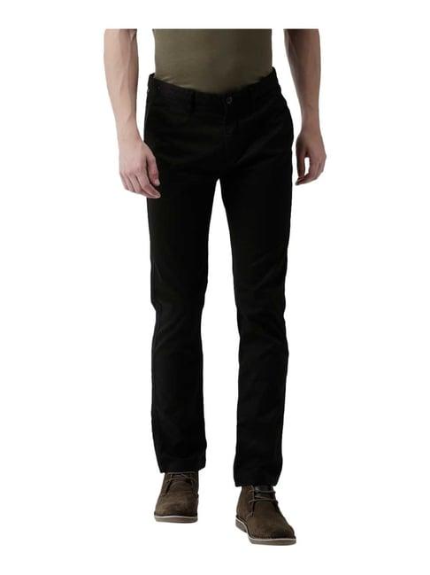 celio* black slim fit trousers