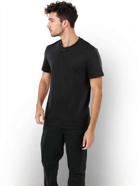 celio* black straight fit t-shirt