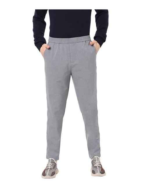 celio* grey regular fit trackpants