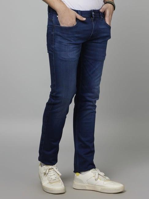 celio* navy slim fit jeans