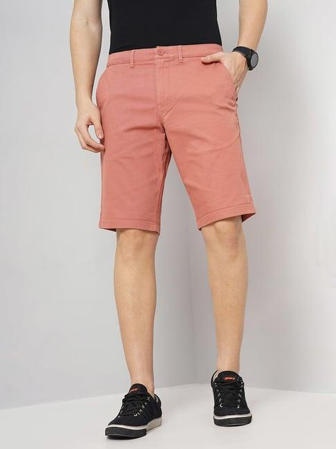 celio* pink loose fit chino shorts