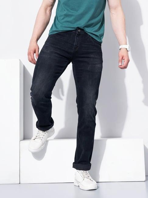 celio black regular fit jeans