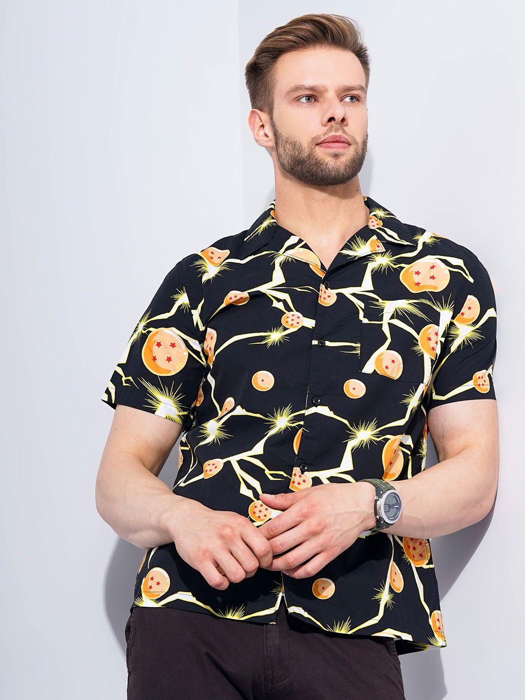 celio classic dragonball z printed casual shirt
