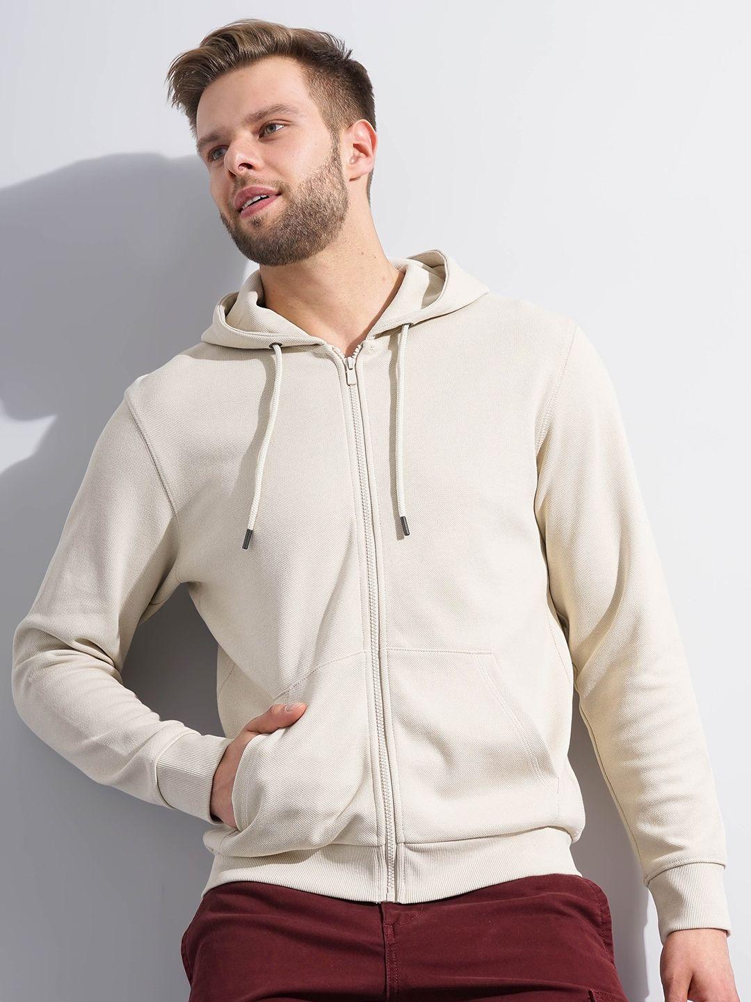 celio cotton hooded sweatshirt