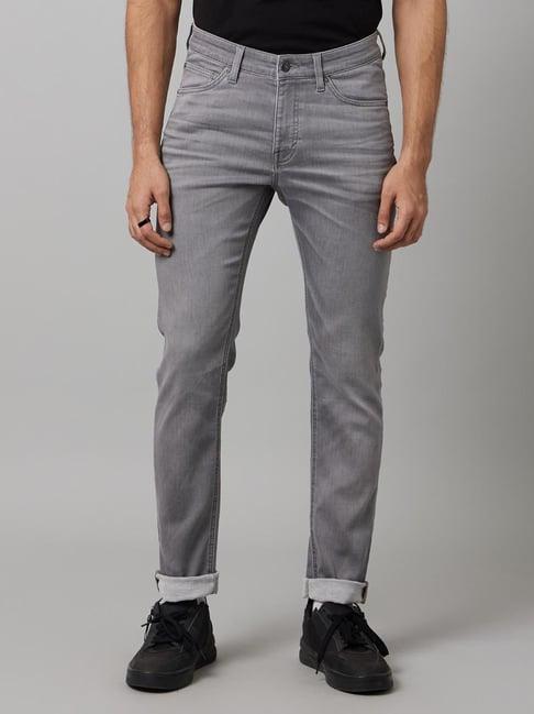 celio grey  regular fit jeans