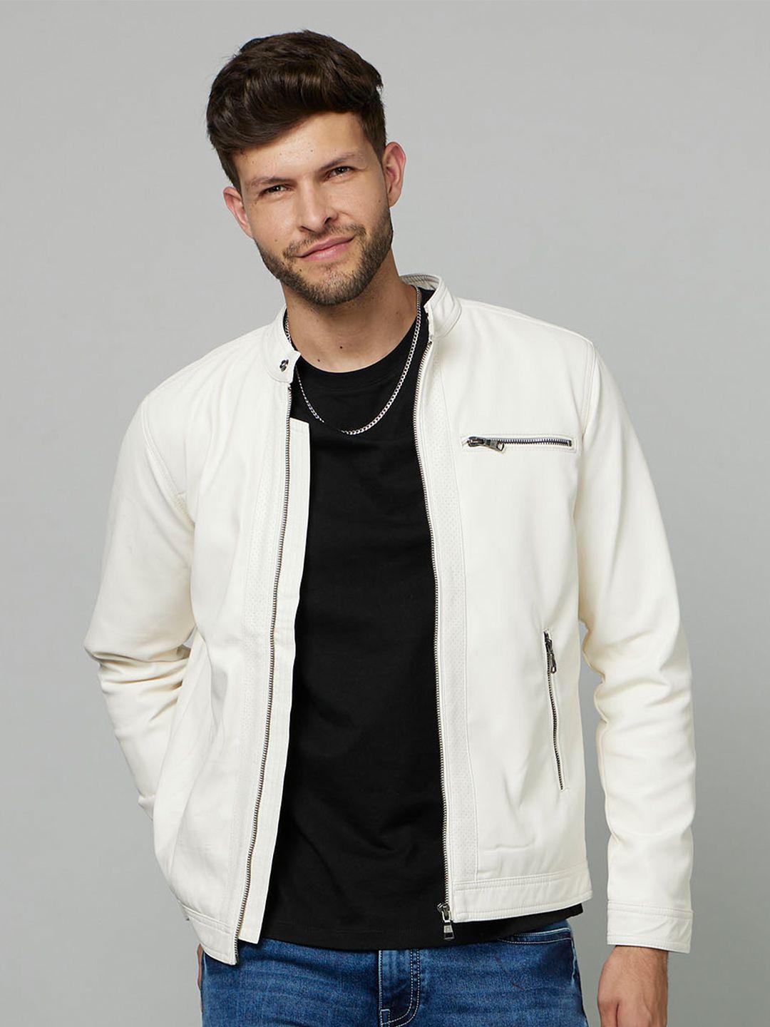 celio leather bomber