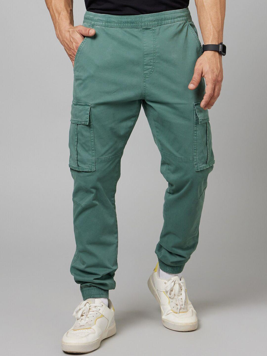 celio men cotton cargos trousers