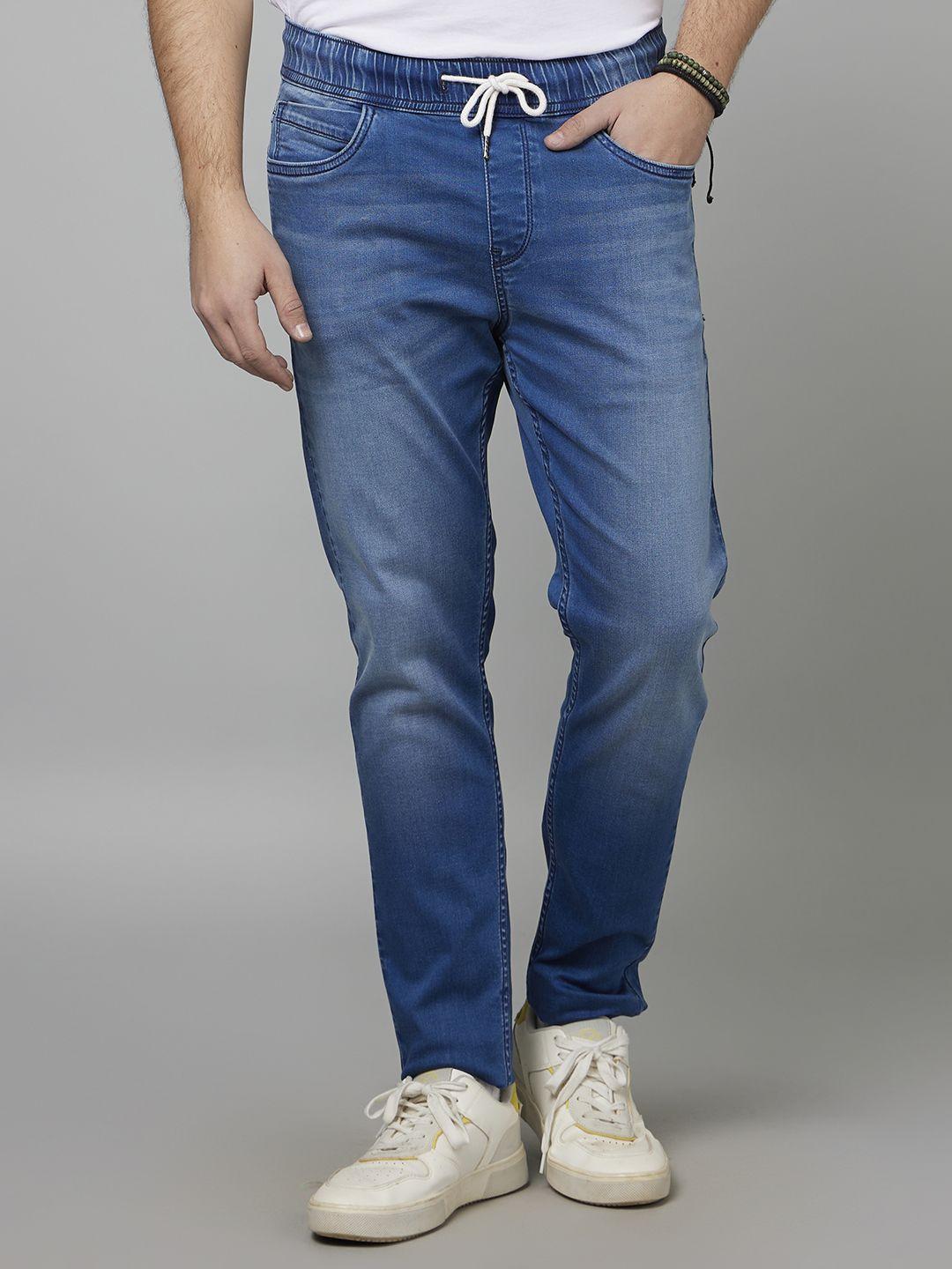 celio men cotton light fade jean stretchable jeans