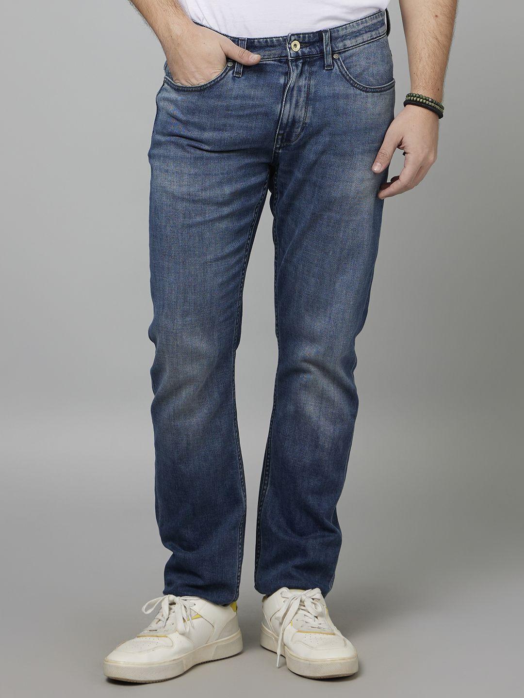 celio men jean slim fit clean look light fade clean look stretchable jeans