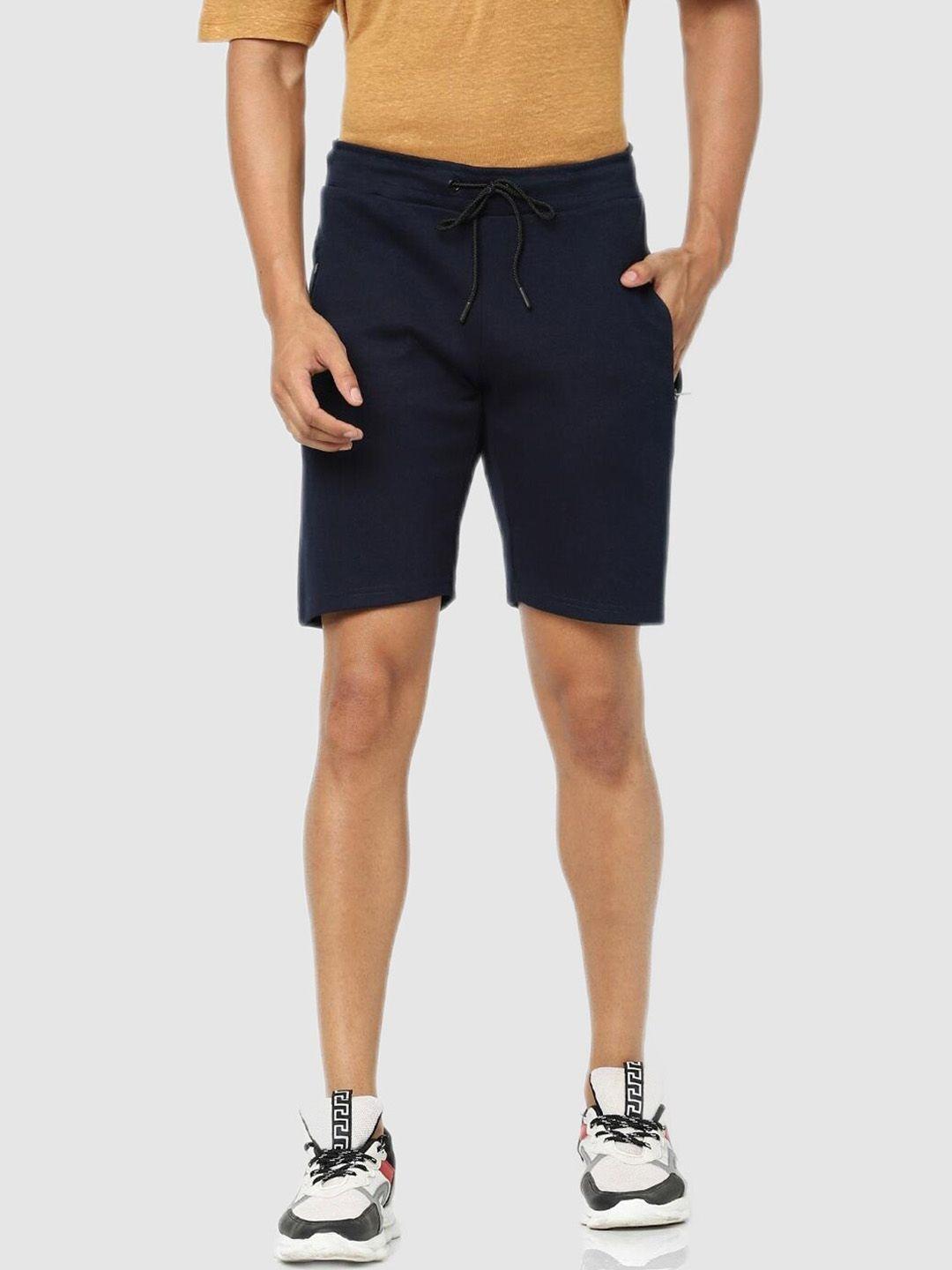 celio men navy blue sports shorts