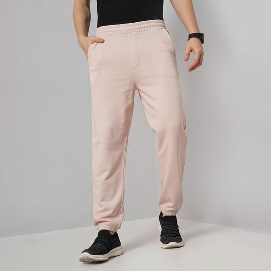 celio men solid joggers