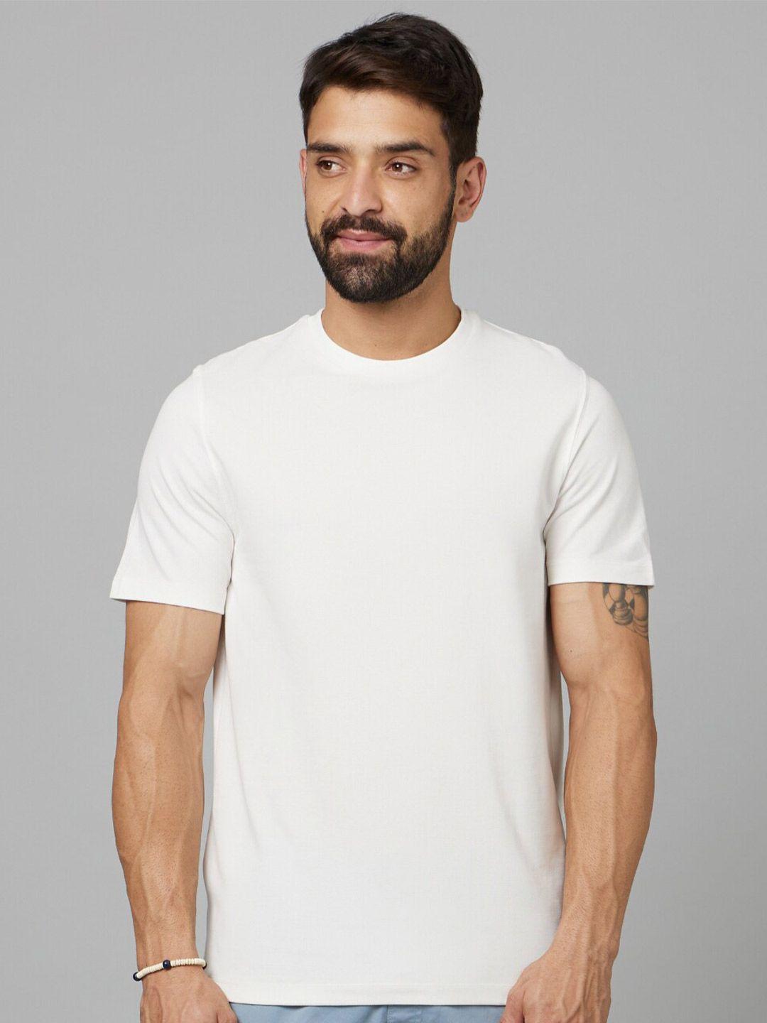 celio men white pockets t-shirt