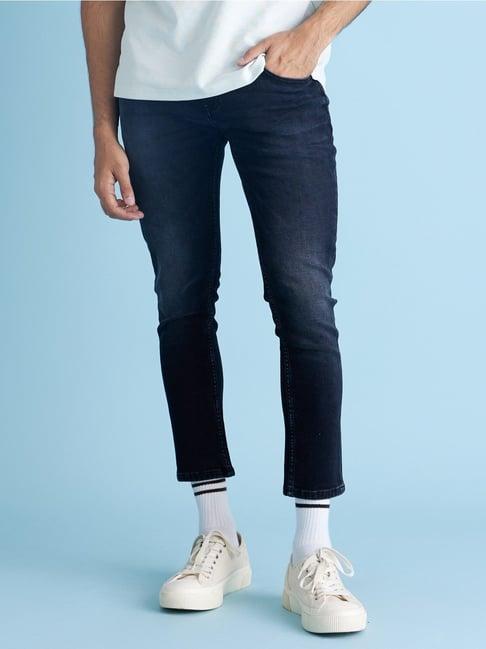 celio navy  regular fit jeans