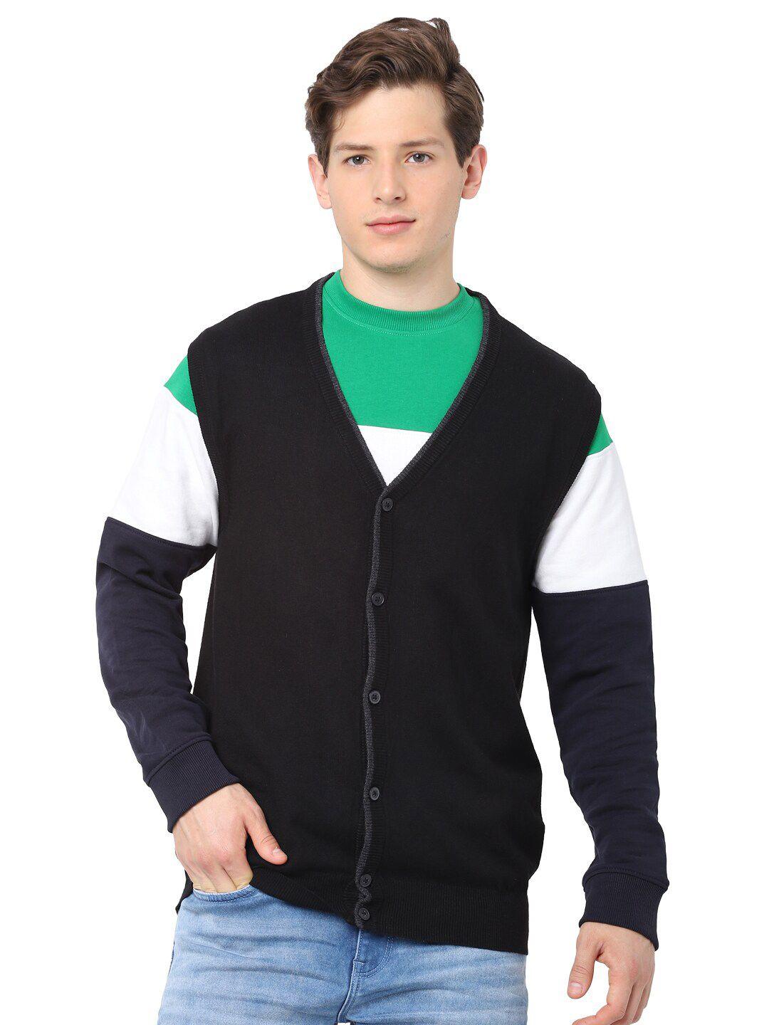 celio v-neck sleeveless cotton sweater vest