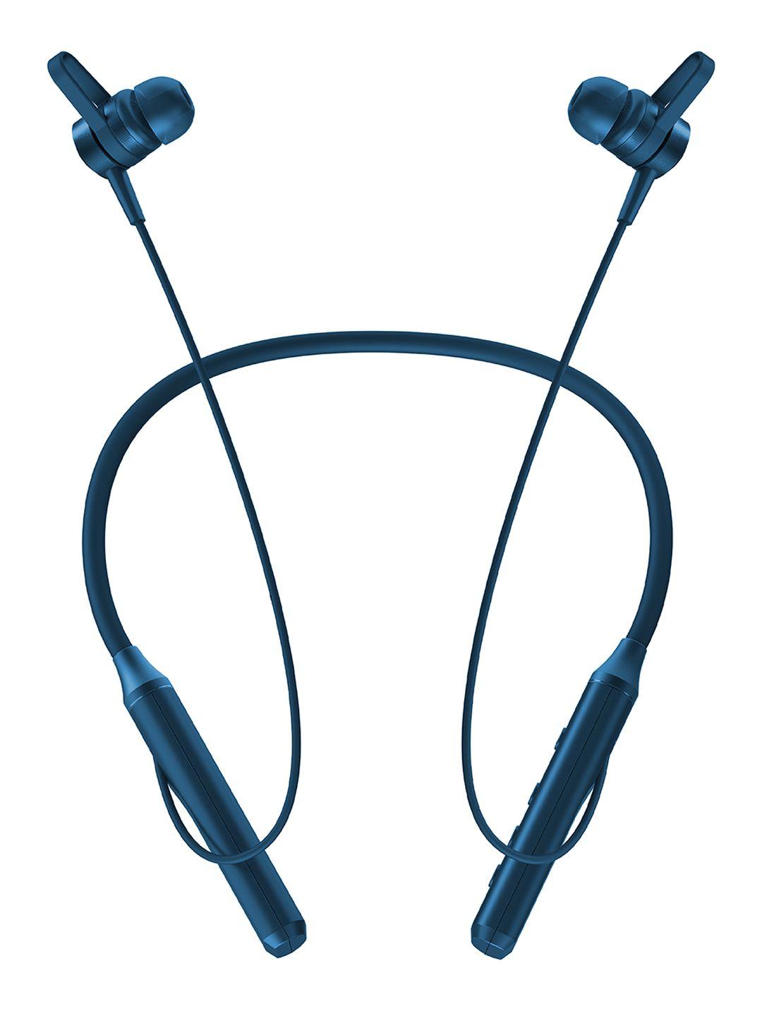 cellecor  blue solid bt-4 wireless bluetooth earphone