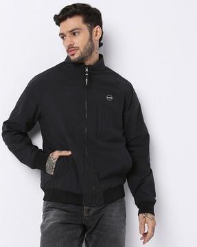 celso in activewear zip-front jacket