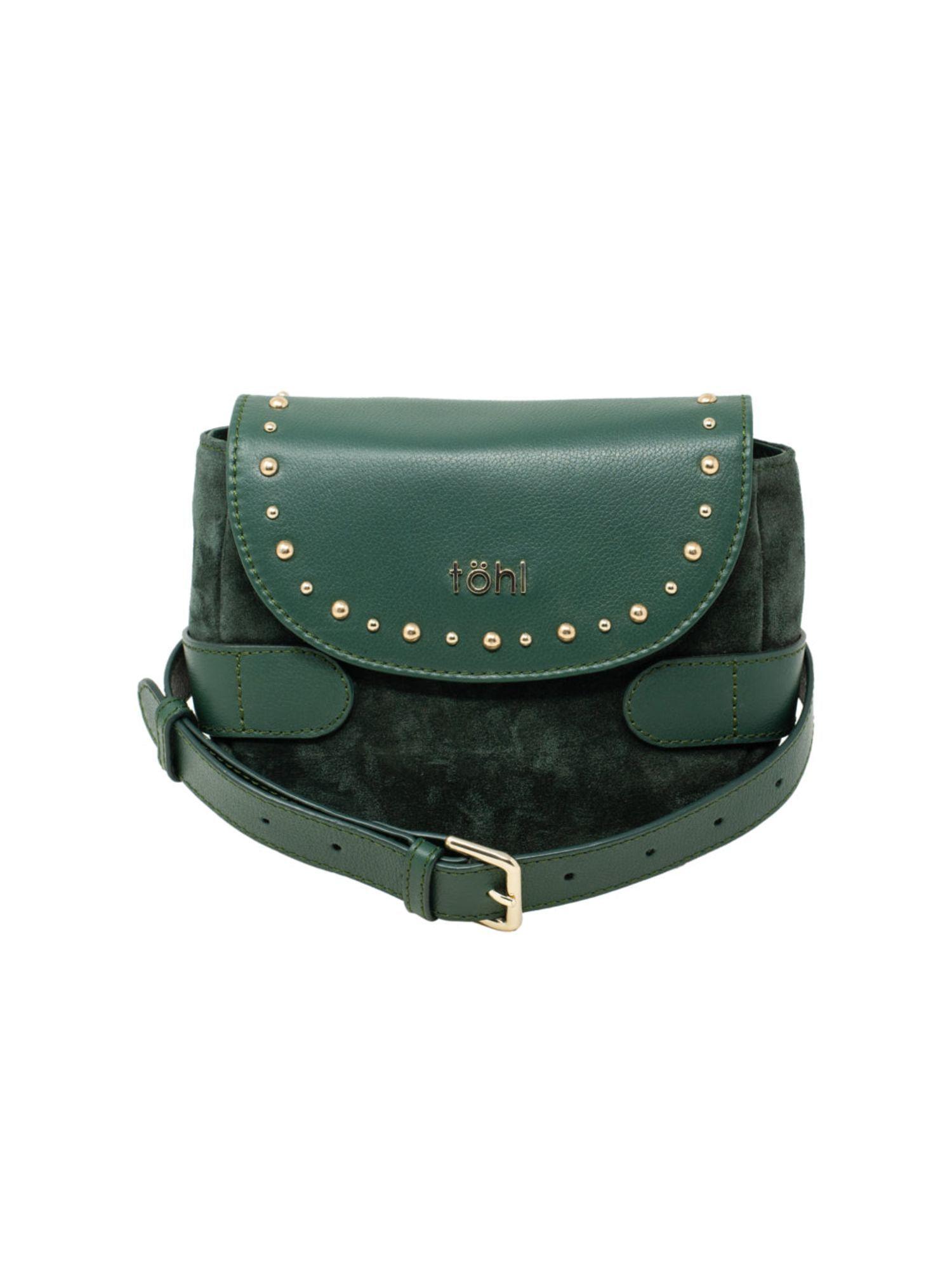 cento womens waist bag - forest green