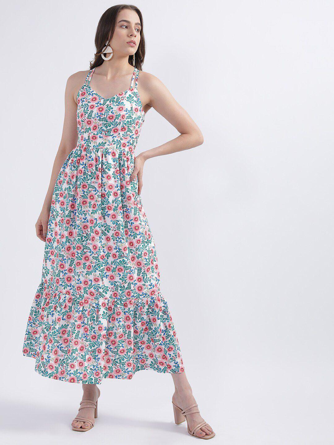 centrestage multicoloured floral print maxi dress