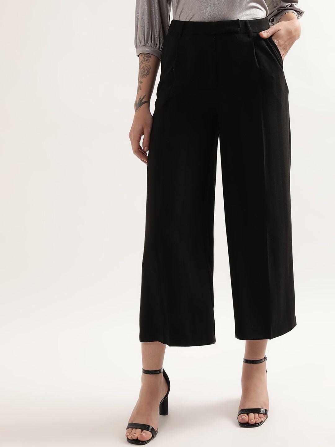 centrestage women high-rise culottes trousers