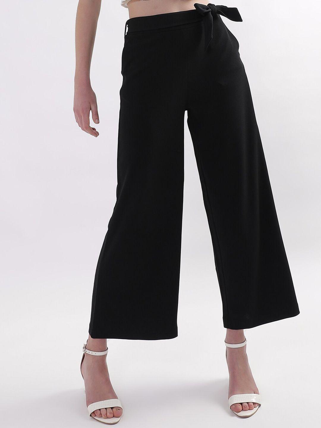 centrestage women mid-rise flared parallel trousers