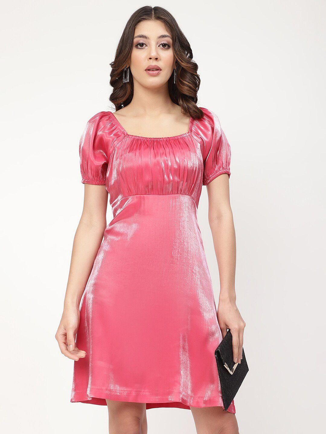 centrestage women pink empire dress