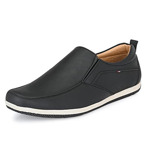 centrino black casual-men's shoes-9 uk (5652-01)