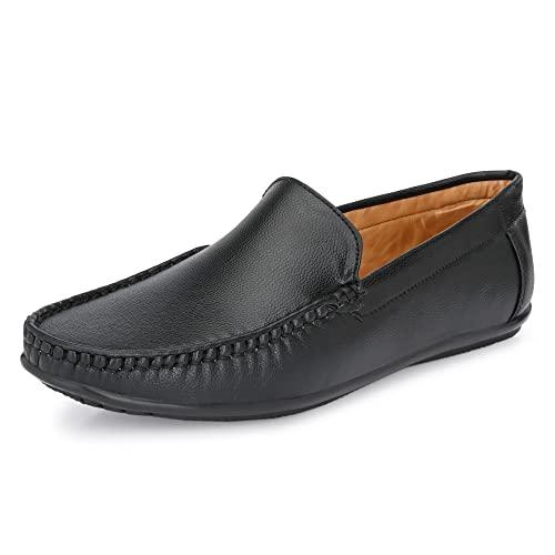 centrino men's 8242 black loafers_9 uk (8242-3)