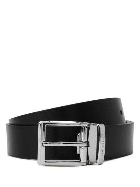 cerruti 1881 black & brown casual belt