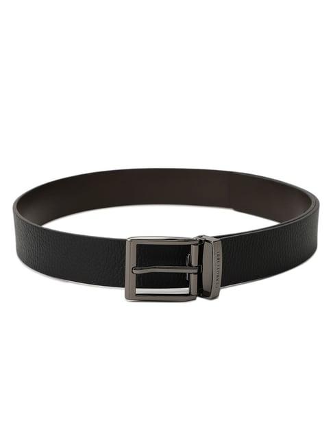 cerruti 1881 black & brown casual belt