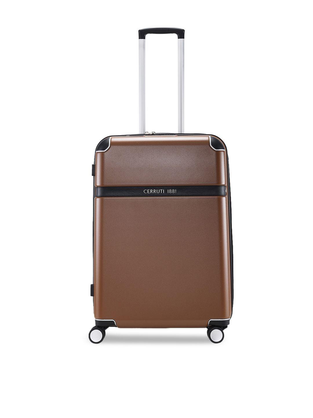 cerruti hard-sided medium trolley suitcase