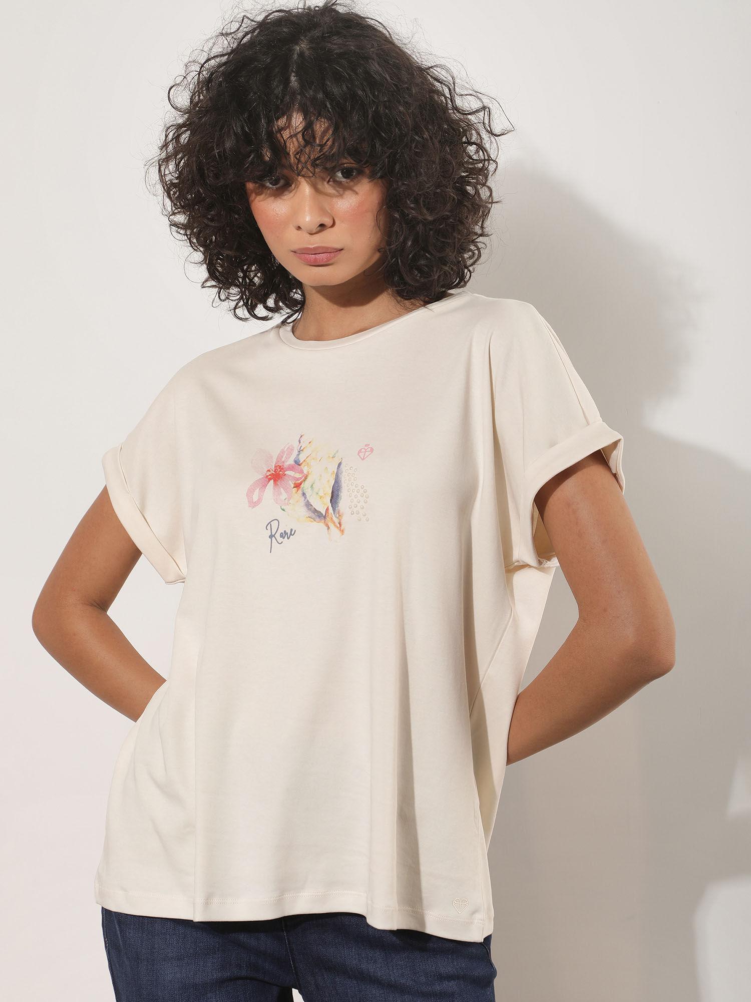 cersha beige t-shirt