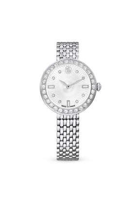 certa 30.5 mm silver dial metal analogue watch for women - 5673022