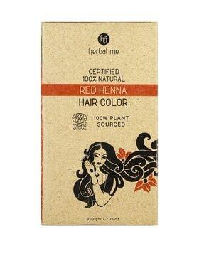 certified 100 natural henna hair color - red