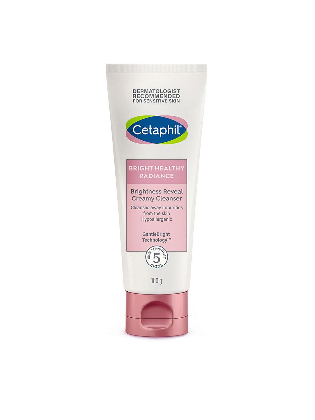 cetaphil bright healthy radiance brightness reveal creamy cleanser with niacinamide - 100g