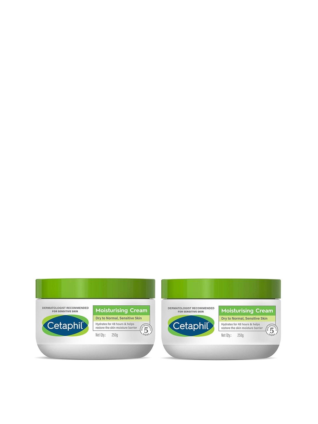 cetaphil set of 2 moisturising cream - 250 g each